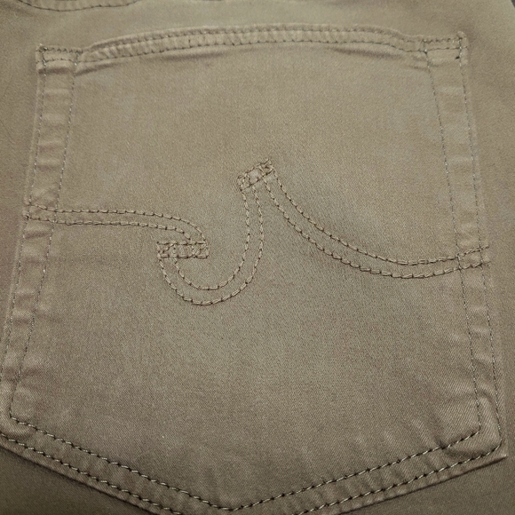 AG Adriano Goldschmied Farrah High Rise Skinny Ankle Toupe Size 30R - Picture 4 of 15